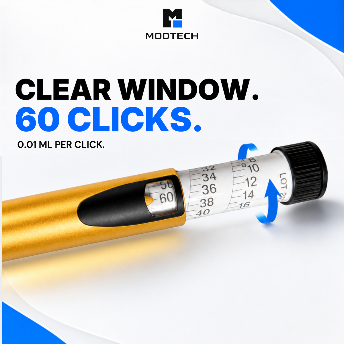 MODTECH V2 Starter Kit — Pen and 10 Sterile Cartridges