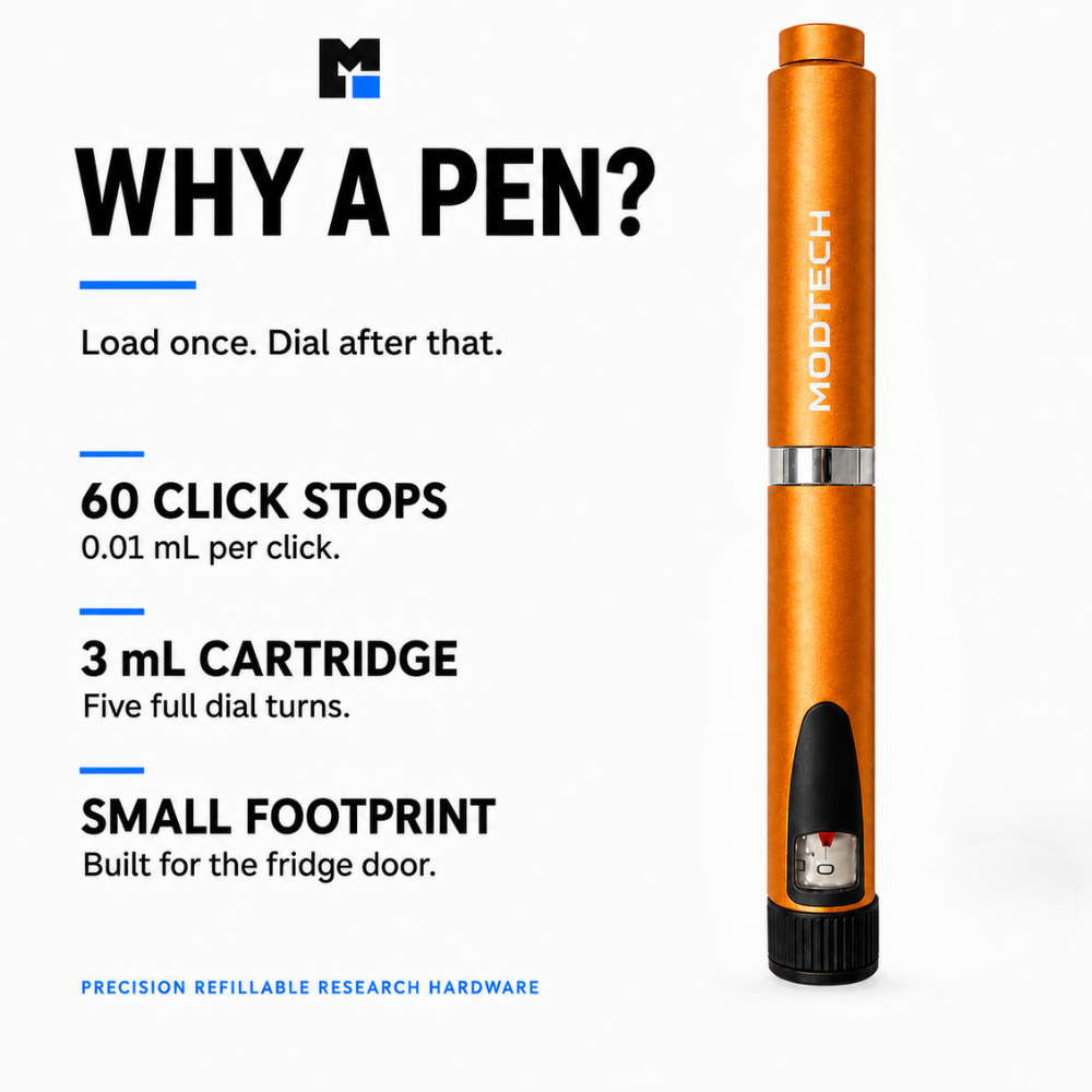 MODTECH V2 Starter Kit — Pen and 10 Sterile Cartridges