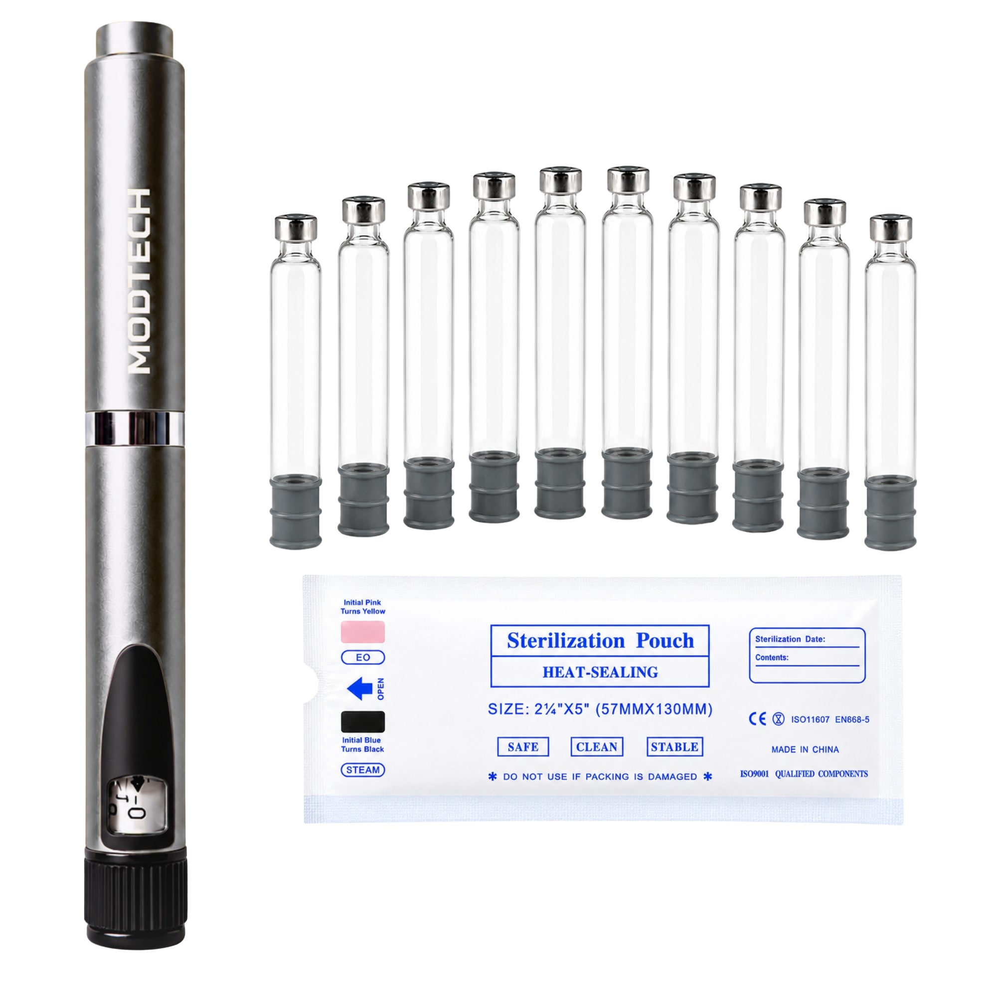 MODTECH V2 Starter Kit — Pen and 10 Sterile Cartridges