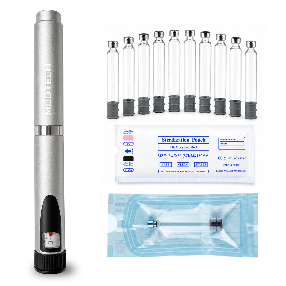 MODTECH V2 Starter Kit — Pen and 10 Sterile Cartridges