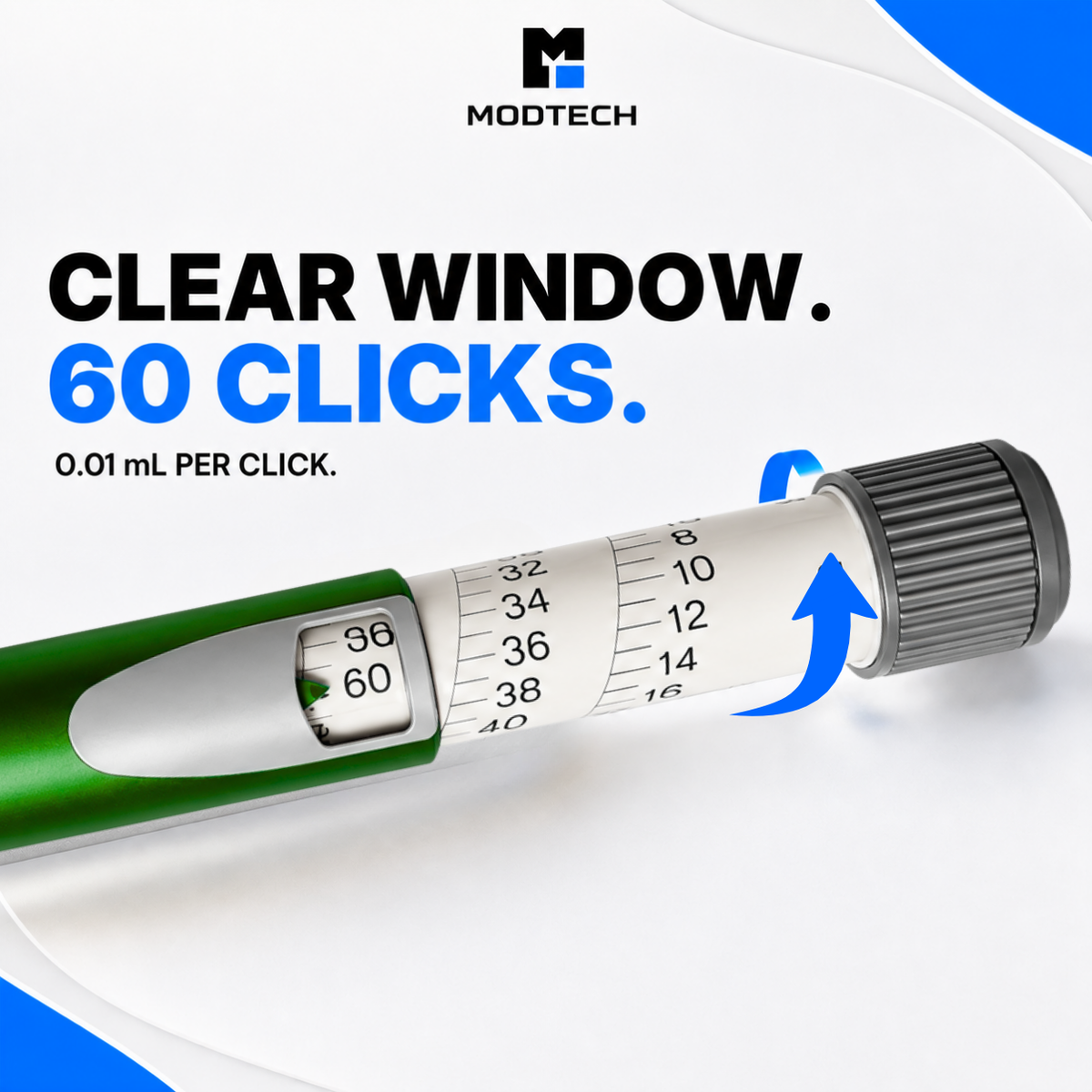 MODTECH V2 Starter Kit — Pen and 10 Sterile Cartridges