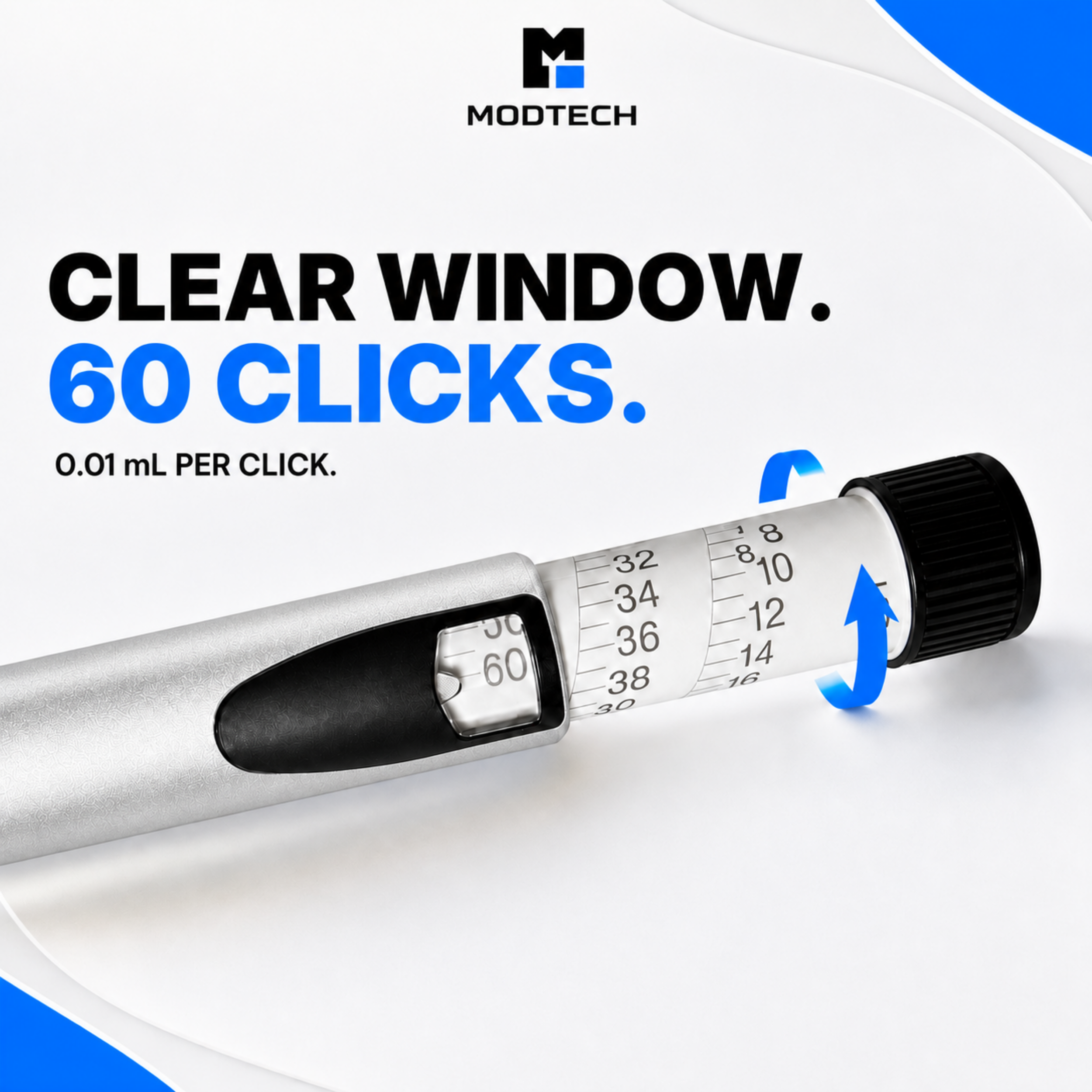MODTECH V2 Starter Kit — Pen and 10 Sterile Cartridges