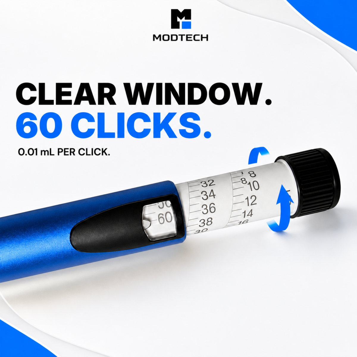 MODTECH V2 Starter Kit — Pen and 10 Sterile Cartridges