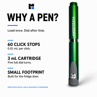 MODTECH V2 Starter Kit — Pen and 10 Sterile Cartridges