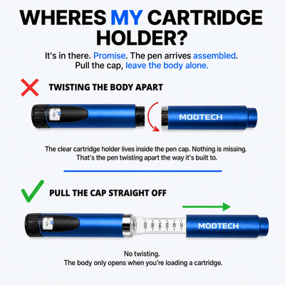 MODTECH V2 Starter Kit — Pen and 10 Sterile Cartridges