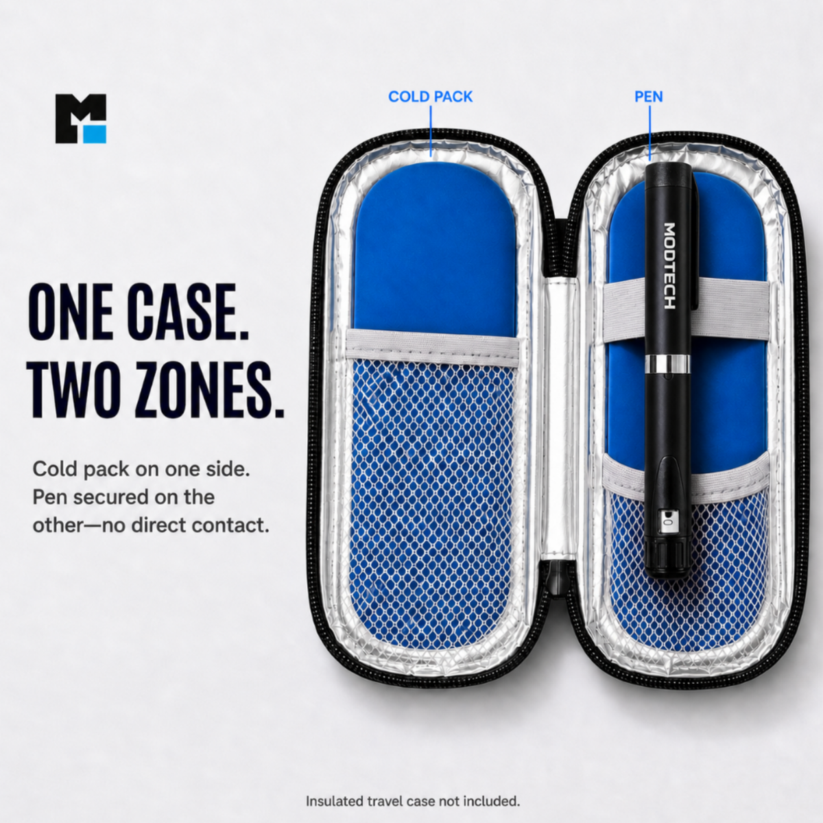 MODTECH V3 Refillable Research Pen — 3mL Cartridge, Matte Black