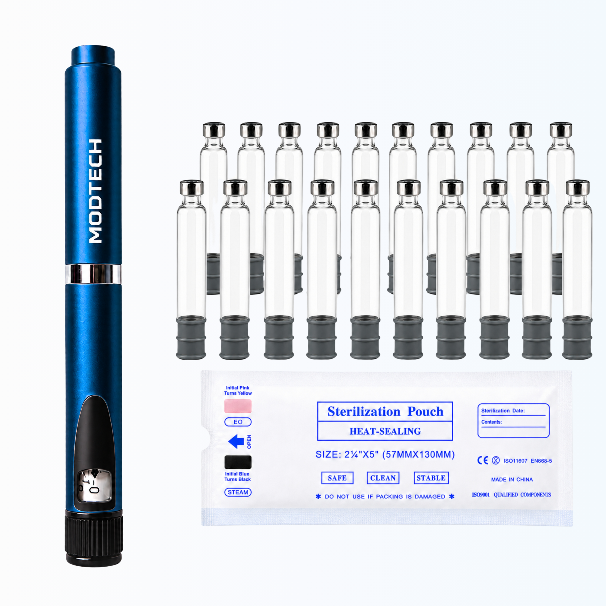 MODTECH V2 Stock-Up Kit — Pen and 20 Sterile Cartridges