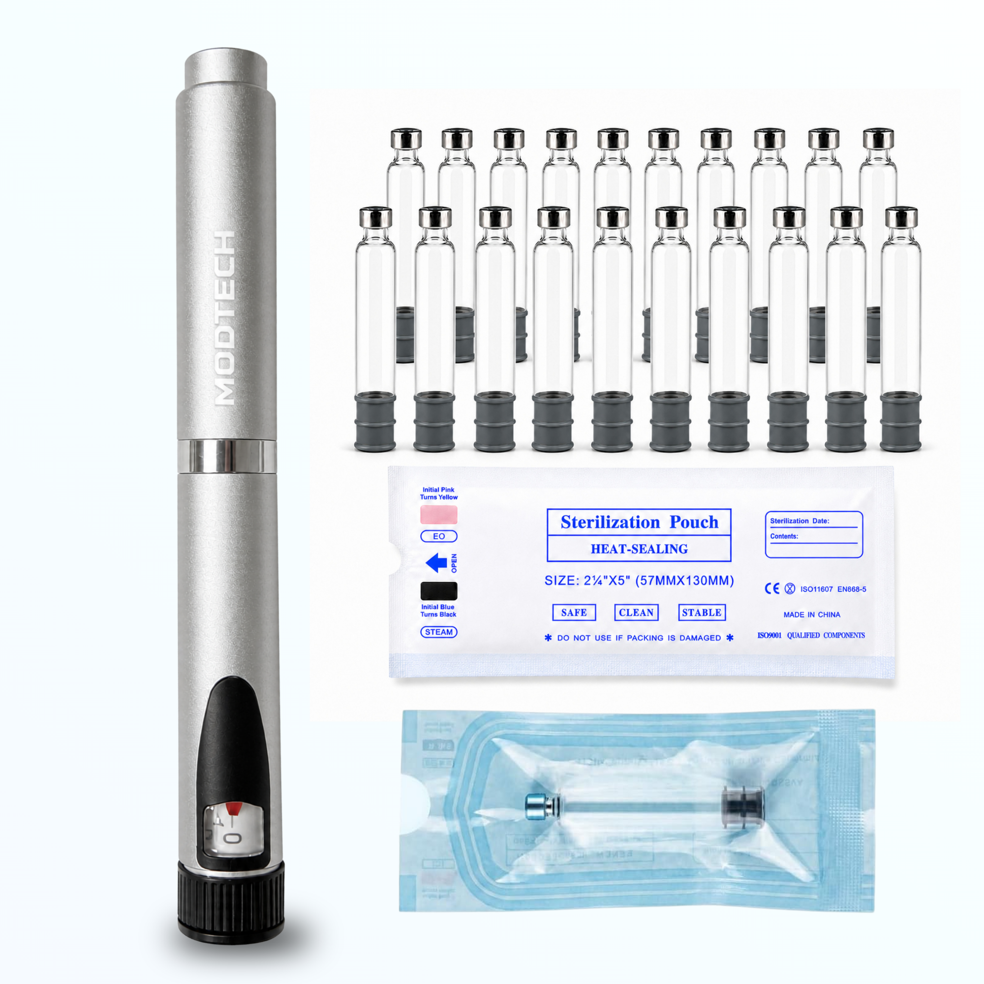 MODTECH V2 Stock-Up Kit — Pen and 20 Sterile Cartridges