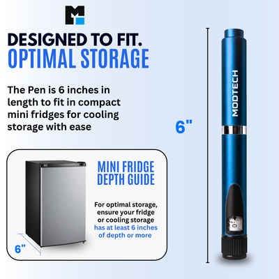 MODTECH V2 Refillable Research Pen — 3mL Cartridge Compatible